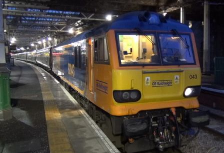 Cab Ride CS01: Caledonian Sleeper - Carstairs to Glasgow and Edinburgh Waverley to Polmadie Depot